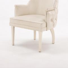 A pair of French leather club chairs C 1970  - 3750022