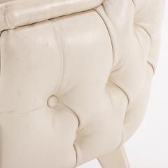 A pair of French leather club chairs C 1970  - 3750023