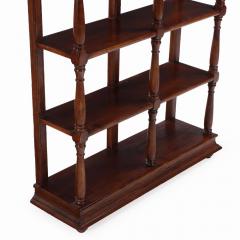 A pair of French oak open etageres C 1960  - 4155027