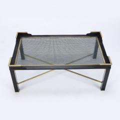 A pair of French two tone bronze coffee tables attributed to Jansen C 1970 - 3269502