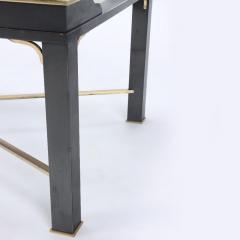 A pair of French two tone bronze coffee tables attributed to Jansen C 1970 - 3269506