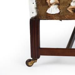 A pair of Georgian mahogany sofas from Powderham Castle sofas settees - 4271841