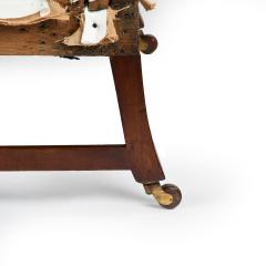 A pair of Georgian mahogany sofas from Powderham Castle sofas settees - 4271842