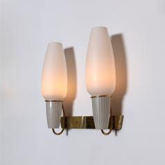 A pair of Italian Modernist wall scones  - 4451182