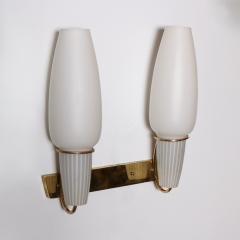 A pair of Italian Modernist wall scones  - 4451186