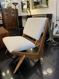 A pair of Italian boomerang side chairs - 3729167