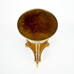 A pair of Louis XVI style mahogany and ormolu gueridons after Adam Weisweiler - 2903306