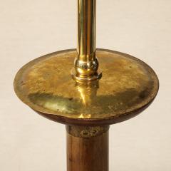 A pair of Mahogany Candlestick Lamps - 4558886