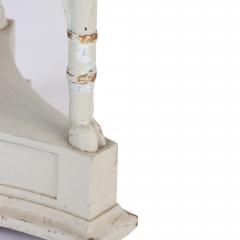 A pair of Neoclassical style painted Pillars pedestals mid 20th Century - 2395198