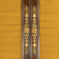 A pair of Regency brass inlaid rosewood side cabinets - 1849547