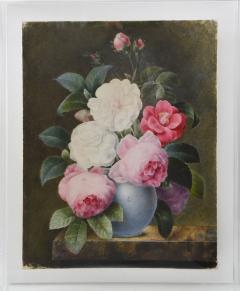 A pair of Still Lifes of Roses in Vases - 2298392