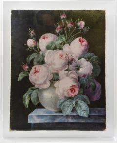 A pair of Still Lifes of Roses in Vases - 2298393
