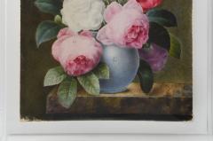 A pair of Still Lifes of Roses in Vases - 2298399