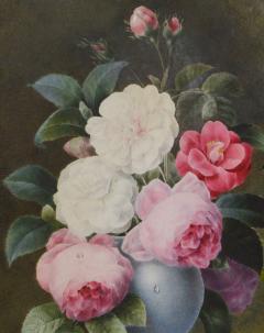A pair of Still Lifes of Roses in Vases - 2298401
