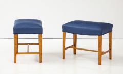 A pair of Swedish Birch Stools Circa 1940s - 3514209