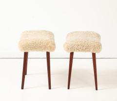 A pair of Swedish Modern Stools Circa 1940s - 4447330