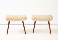 A pair of Swedish Modern Stools Circa 1940s - 4447331