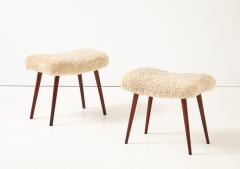 A pair of Swedish Modern Stools Circa 1940s - 4447335