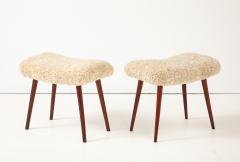 A pair of Swedish Modern Stools Circa 1940s - 4447340