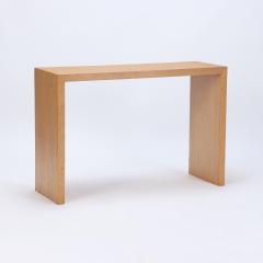 A pair of contemporary cerused oak console tables  - 2276390