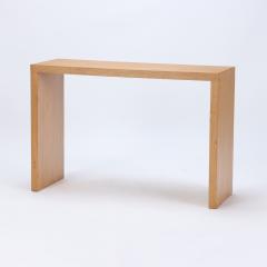 A pair of contemporary cerused oak console tables  - 2276391