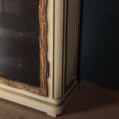 A pair of cream painted and parcel gilt large bookcases French 19th C - 2863041