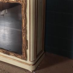 A pair of cream painted and parcel gilt large bookcases French 19th C - 2863047