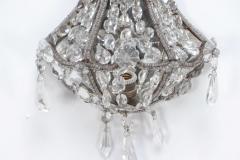 A pair of crystal wall sconces in the manner of Jansen circa 1940 - 3258423