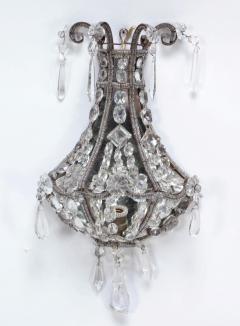 A pair of crystal wall sconces in the manner of Jansen circa 1940 - 3258424