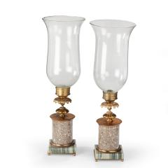 A pair of decorative storm lamps - 2507914