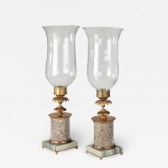 A pair of decorative storm lamps - 2510698