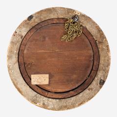 A pair of gilded circular mirrors HMS Blanche Battle of Copenhagen  - 782878