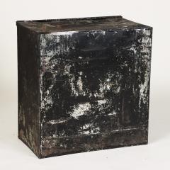 A pair of large floor sized Victorian period tin tea caddies 19th C  - 2234638