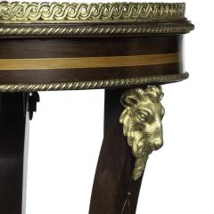 A pair of late 19th century French 3 tier satinwood side tables - 3393259