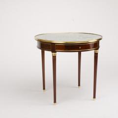 A pair of mahogany and brass gueridon tables Directoire style circa 1940 - 1646833