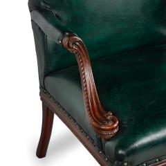 A pair of mahogany open armchairs in the style of Chippendale  - 3931727