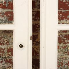 A pair of painted French doors C 1900  - 2577290