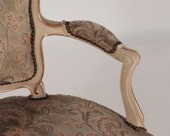 A pair of painted and giltwood French upholstered open armchairs Louis XV style - 3448478