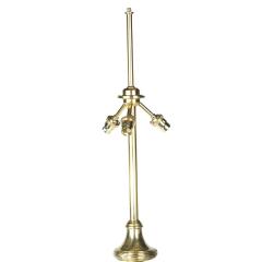 A pair of particularly fine quality French solid brass standard lamps - 3433748