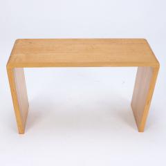 A pair of rounded cerused oak console tables Contemporary - 2284618