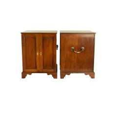 A pair of satinwood Anglo Chinese collector s table cabinets - 2840599