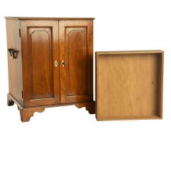 A pair of satinwood Anglo Chinese collector s table cabinets - 2840602