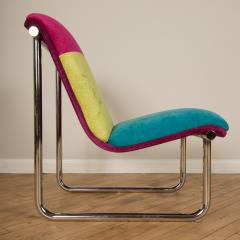 A pair of tubular Chrome Lounge Chairs circa 1970 - 2129102