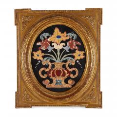 A pair of very fine large Italian Pietra Dura marquetry panels - 3045683