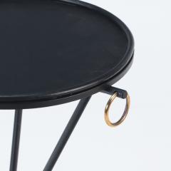 A pair of wrought iron drink tables Contemporary  - 2683177