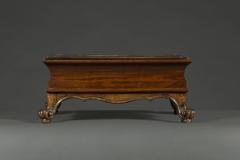 A pair rosewood tabletop jardinieres of highly unusual suiban form - 4340789