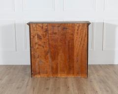 A period gustavian wall cabinet with glossed doors scraped to original paint - 4313751
