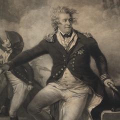 A portrait mezzotint of Admiral Viscount Duncan - 2623954