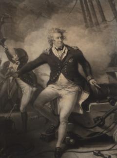 A portrait mezzotint of Admiral Viscount Duncan - 2624006