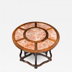 A rare Anglo Chinese hardwood picnic table - 1804153